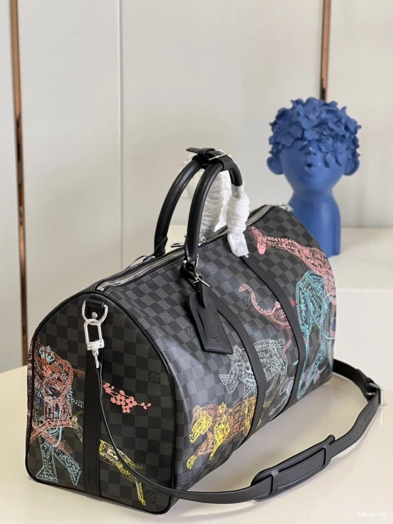 BANDOULIÈRE LOUIS KEEPALL 50 VUITTON 0809